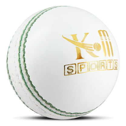 Leather Cricket Ball – Red &amp; White 156g | KM SPORTS | Buy Online in UAE, Dubai &amp; Abu Dhabi