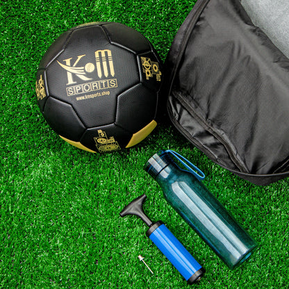 soccer ball or football with air pump